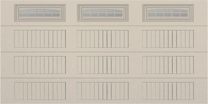 14x7 - Cascade - Clear  With glass Long - Almond