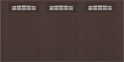 14x7 -  Cascade - Clear  With glass Long - Brown