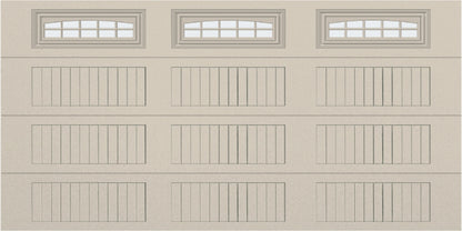 14x7 - Cascade - Frosted  With glass Long - Almond