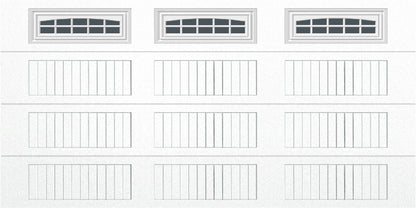 14x7 -  Cascade - Tinted  With glass Long - White