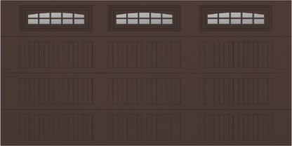 14x7 -  Cascade Short - Clear  With glass - Brown