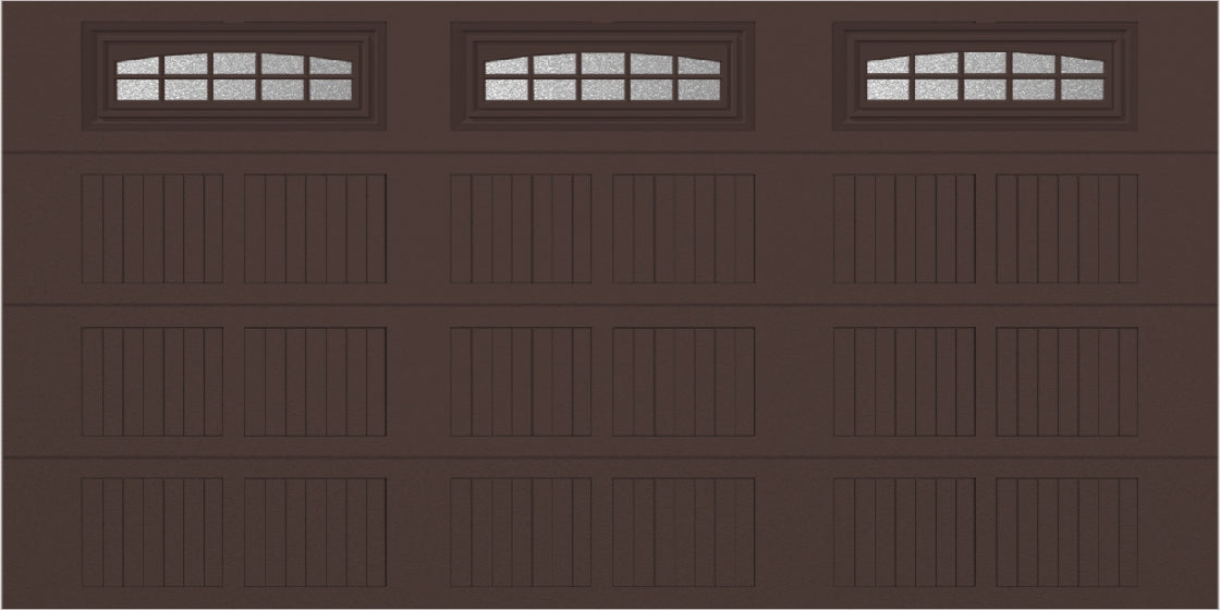 14x7 -  Cascade - Obscure With glass - Brown