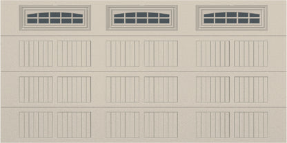 14x7 - Cascade - Tinted - With glass - Almond