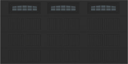 14x7 -  Cascade - Tinted - With glass - Black