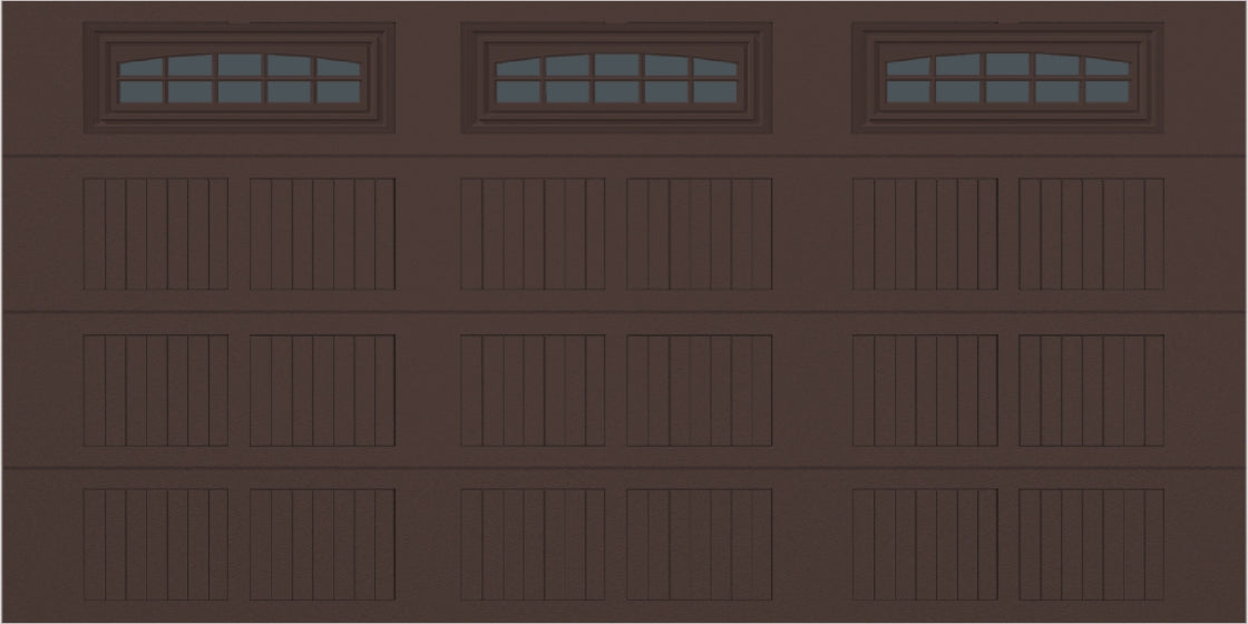 14x7 -  Cascade - Tinted - With glass - Brown