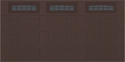 14x7 -  Cascade - Tinted - With glass - Brown