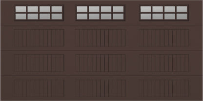 14x7 - Clear -  Stockton With glass Long - Brown