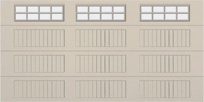 14x7 - Frosted - Long - Stockton With glass Long - Almond.