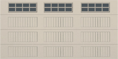 14x7 -  Tinted - Long Stockton With glass - Almond