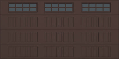 14x7 -  Tinted - Long Stockton With glass - Brown