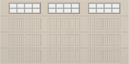 14x7 - Frosted -  Stockton With glass - Almond