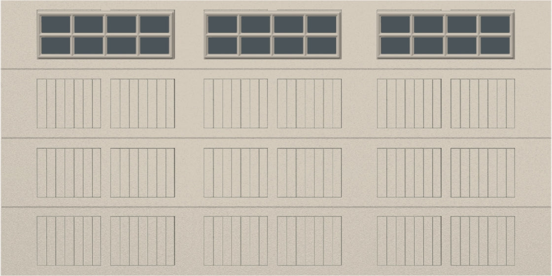 14x7 -  Tinted- Stockton With glass - Almond