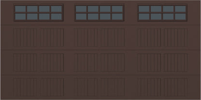 14x7 -  Tinted- Stockton With glass - Brown