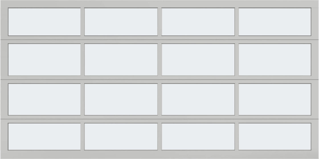 14'x7' Window - Aluminum - Dark Bronze - Frosted