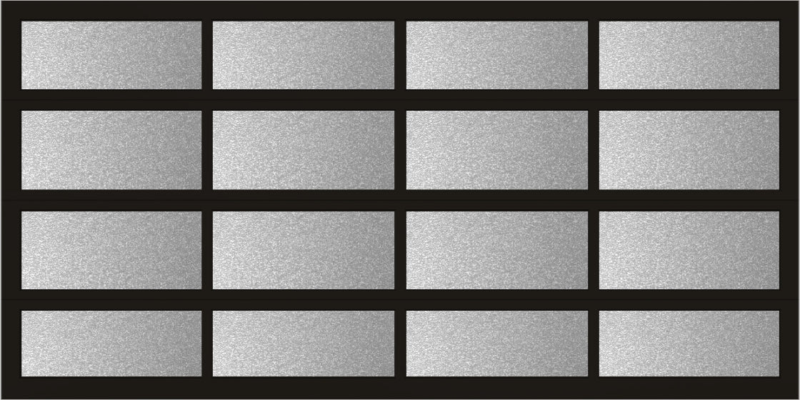 14'x7' Window - Aluminum - Dark Bronze - Obscure