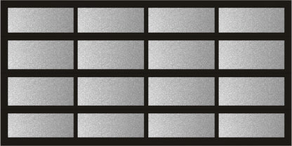 14'x7' Window - Aluminum - Dark Bronze - Obscure