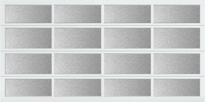 14'x7' Window - Aluminum - White - Obscure