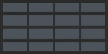 14'x7' Window - Aluminum  - Brown - Tinted 