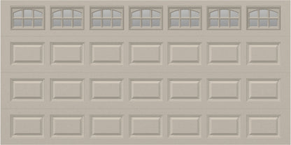 14x7 -  Cascade Short - Clear  With glass - Almond