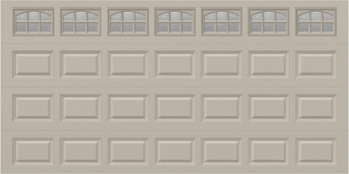 14x7 - Cascade - Obscure With glass - Almond