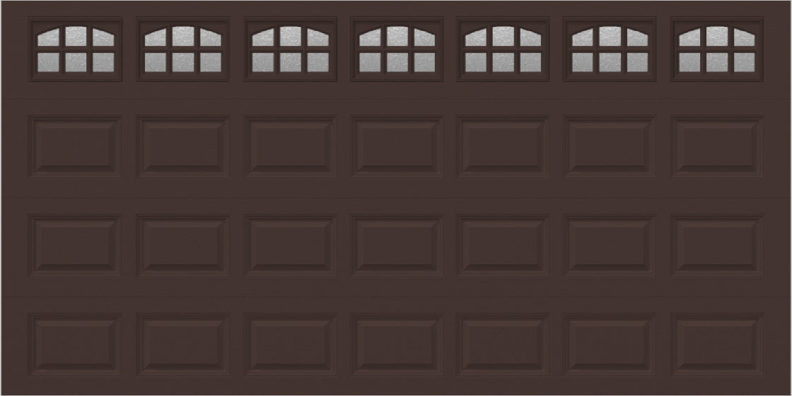 14x7 -  Cascade - Obscure With glass - Brown