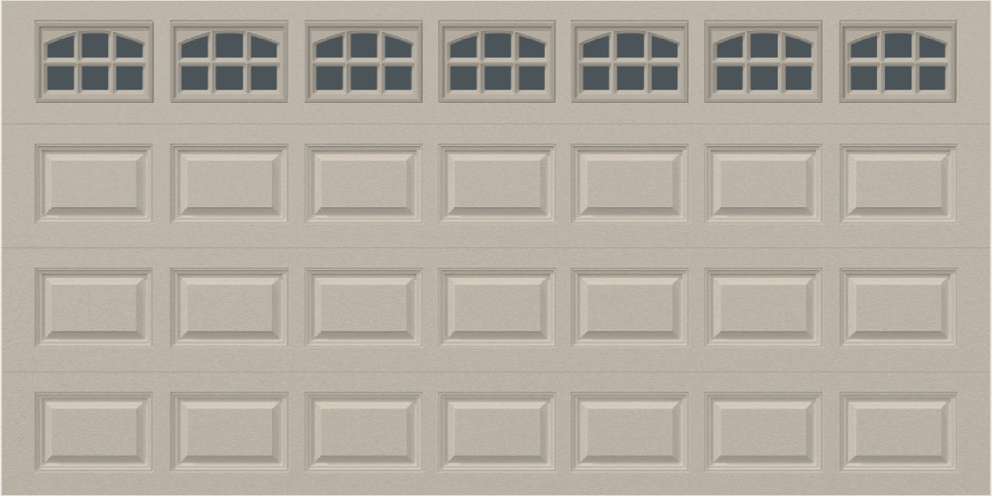 14x7 - Cascade - Tinted - With glass - Almond