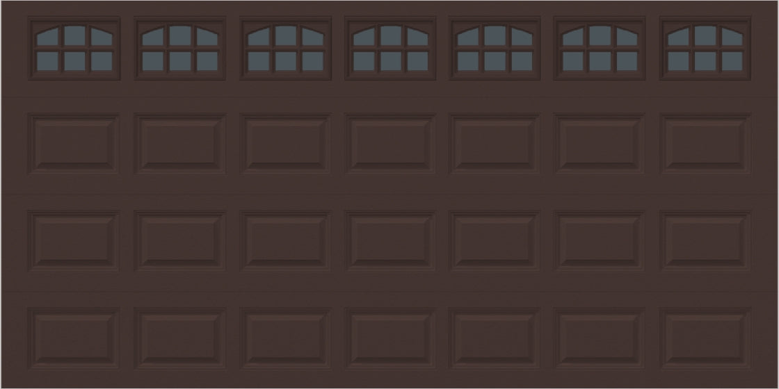 14x7 -  Cascade - Tinted - With glass - Brown