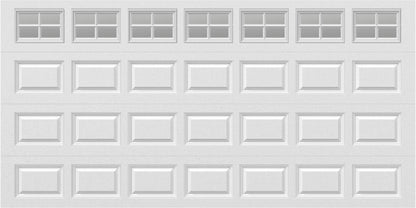 14x7 - Clear -  Stockton With glass Short - White