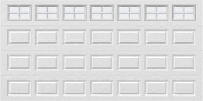 14x7 - Frosted -  Stockton With glass - White