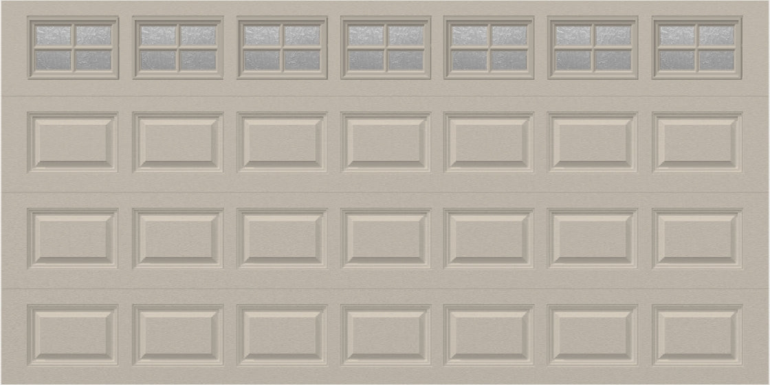 14x7 -  Obscure- Stockton With glass - Almond.