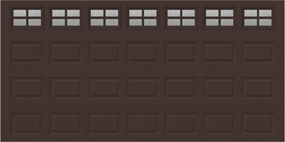 14x7 -  Obscure- Stockton With glass - Brown.