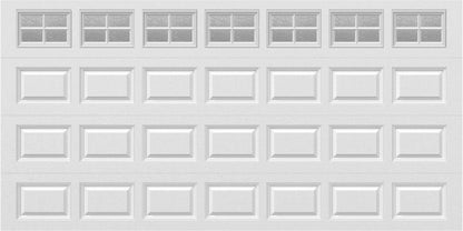 14x7 -  Obscure- Stockton With glass - White.