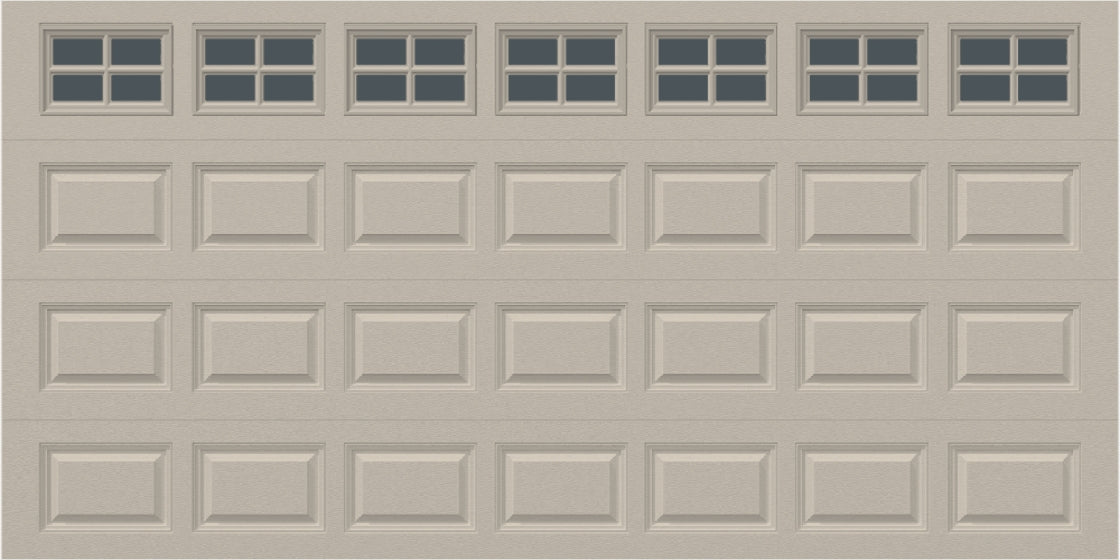 14x7 -  Tinted- Stockton With glass - Almond