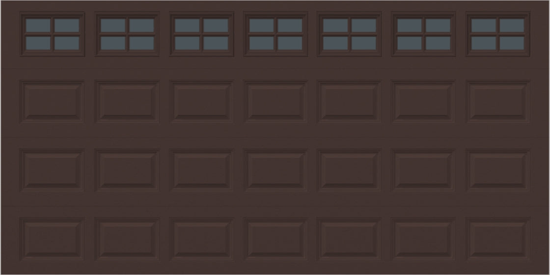 14x7 -  Tinted- Stockton With glass - Brown