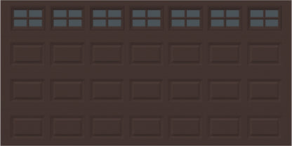 14x7 -  Tinted- Stockton With glass - Brown