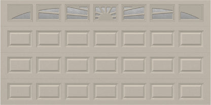 14x7 - Sunburst - Obscure - With glass Long - Almond