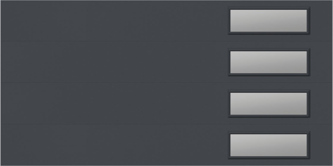 9'x7' Window - Skyflus Right - Graphiete - Clear