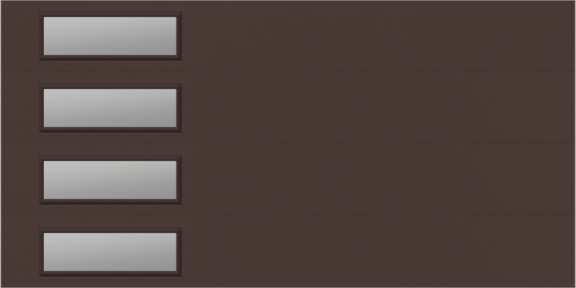 9'x7' Window - Skyflush Left - Brown - Clear