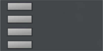 14'x7' Window - Skyflush Left  - Graphite - Clear 