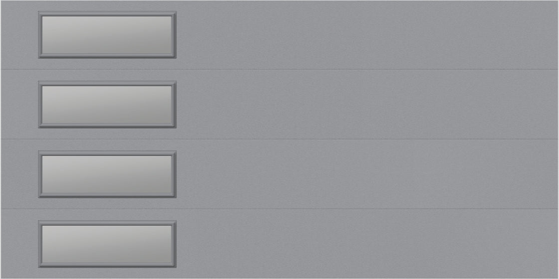 9'x7' Window - Skyflush Left -  Gray - Clear 