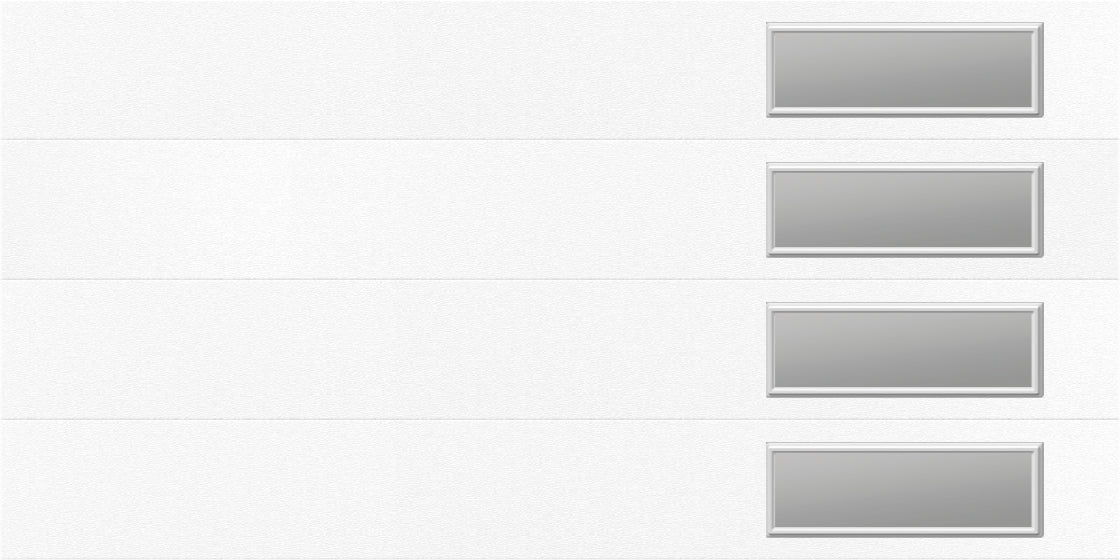 9'x7' Window - Skyflush Right - White - Clear