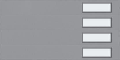 9'x7' Window - Skyflush Right  -  Gray - Frosted