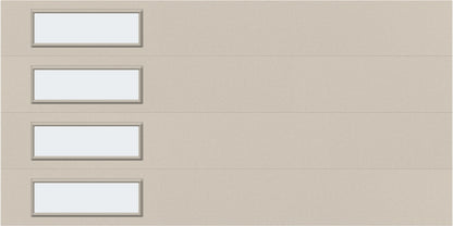 9'x7' Window - Skyflush Left - Almond - Frosted