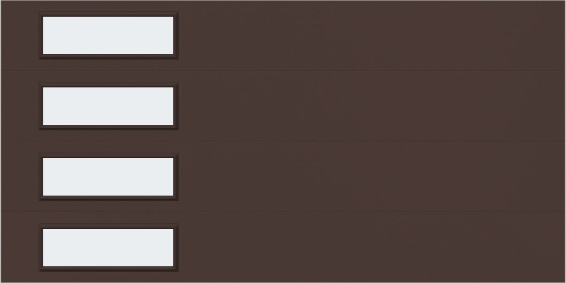 14'x7' Window - Skyflush Left  - Brown - Frosted 