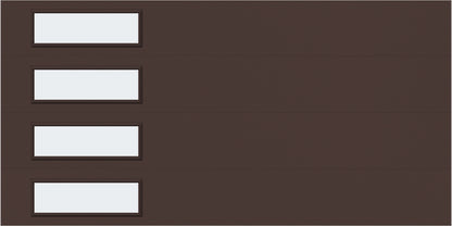 9'x7' Window - Skyflush Left   - Brown - Frosted