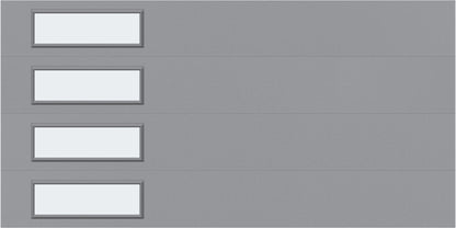 9'x7' Window - Skyflush Left  -  Gray - Frosted