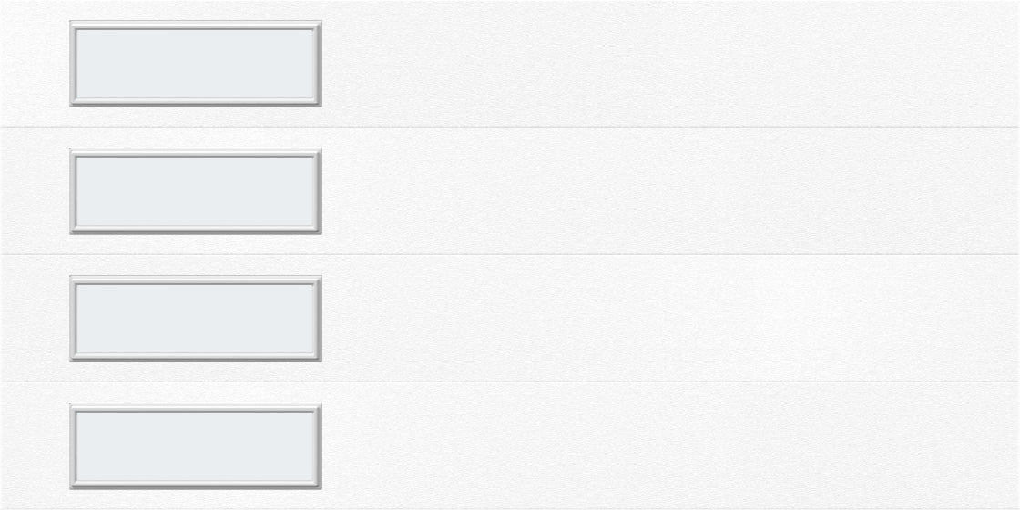 9'x7' Window - Skyflush Left - White - Frosted