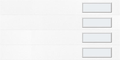 9'x7' Window - Skyflush Right  - White - Frosted