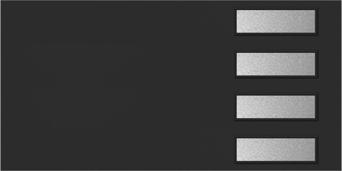 9'x7' Window - Skyflush - Black - Obscure