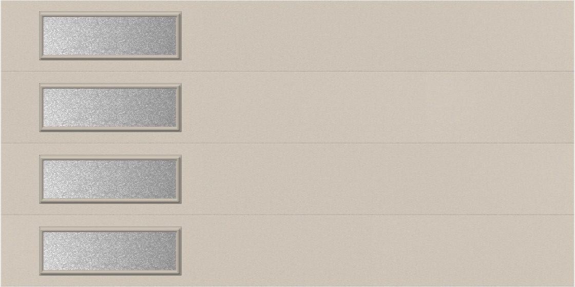 9'x7' Window - Skyflush Left - Almond - Obscure